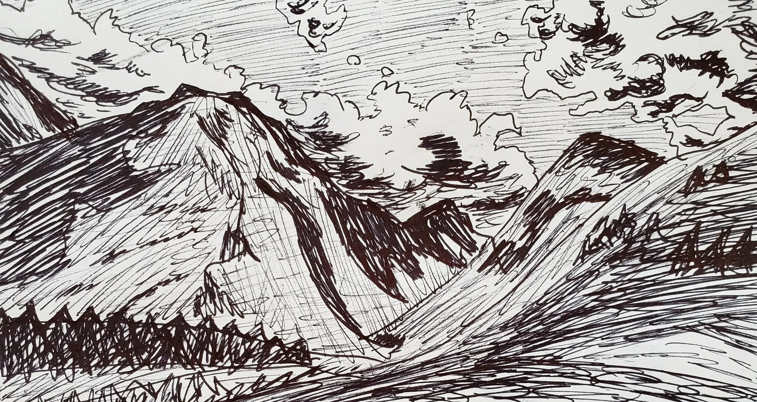 365 Days of Sketchbook: Week 34 — Nicky Drew